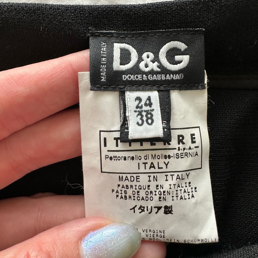 Dolce & Gabbana Pencil Flare Skirt